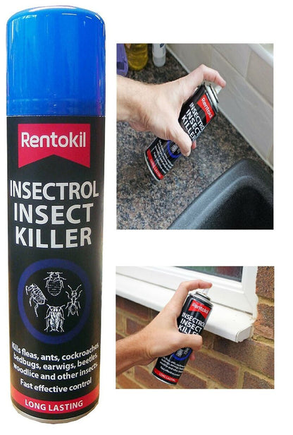 Rentokil All Purpose Professional Insectrol Insect Killer 250ml Fleas, Ants, Cockroaches, Bedbugs etc..