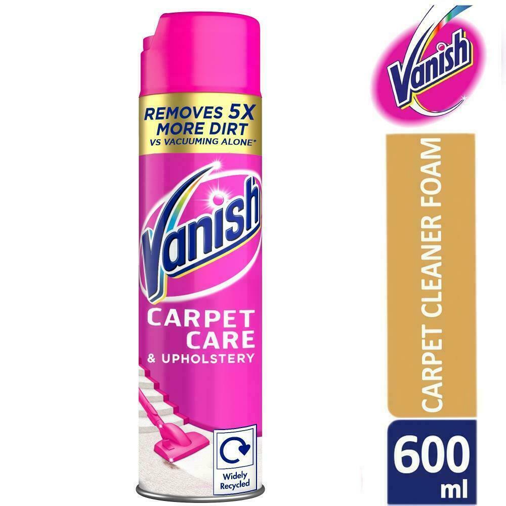 Vanish PowerFoam Carpet Cleaner 600ml 8039012 - ONE CLICK SUPPLIES