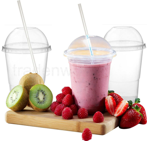 Belgravia Large 20oz Plastic Smoothie Cups - ONE CLICK SUPPLIES