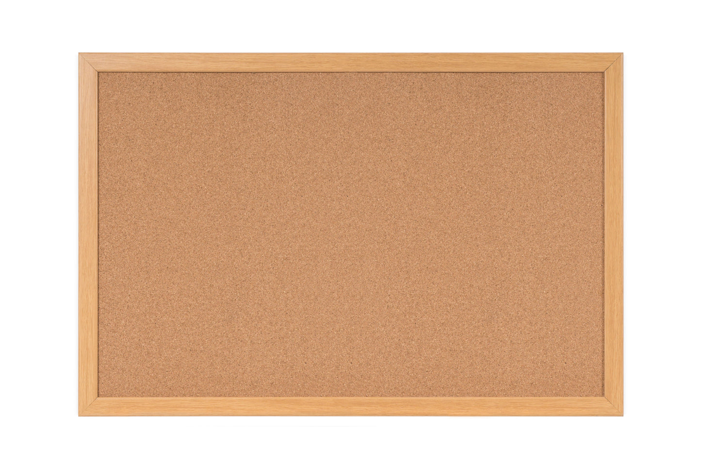 Bi-Office Earth-It Cork Noticeboard Oak Wood Frame 1200x900mm - SF152001233 - ONE CLICK SUPPLIES