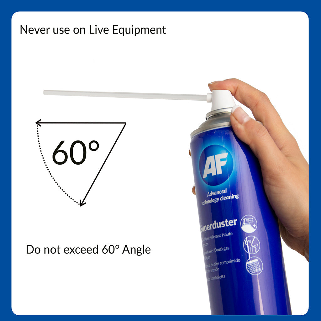 AF Superduster Air Duster 300ml SPD300 - ONE CLICK SUPPLIES