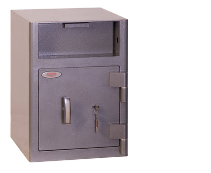 Phoenix Cash Deposit Size 1 Security Safe Key Lock Graphite Grey SS0996KD - ONE CLICK SUPPLIES