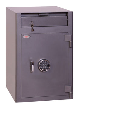 Phoenix Cash Deposit Size 3 Security Safe Electronic Lock Graphite Grey SS0998ED - ONE CLICK SUPPLIES