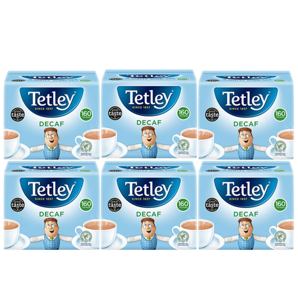 Tetley Decaf 160's - ONE CLICK SUPPLIES