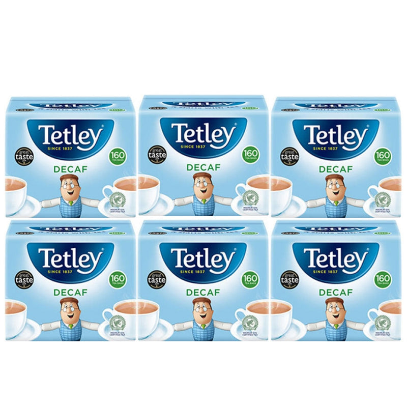 Tetley Decaf 160's - ONE CLICK SUPPLIES