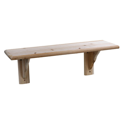 Fixtures Unfinished Complete Pine Shelf Kits {Inc Brackets & Fixings} - ONE CLICK SUPPLIES