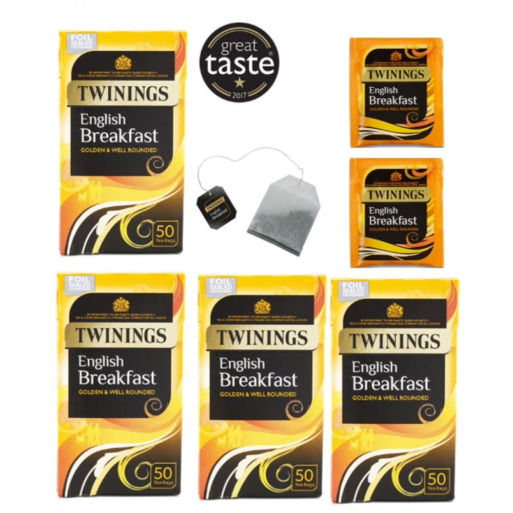 Twinings English Breakfast Enveloped 50's - ONE CLICK SUPPLIES