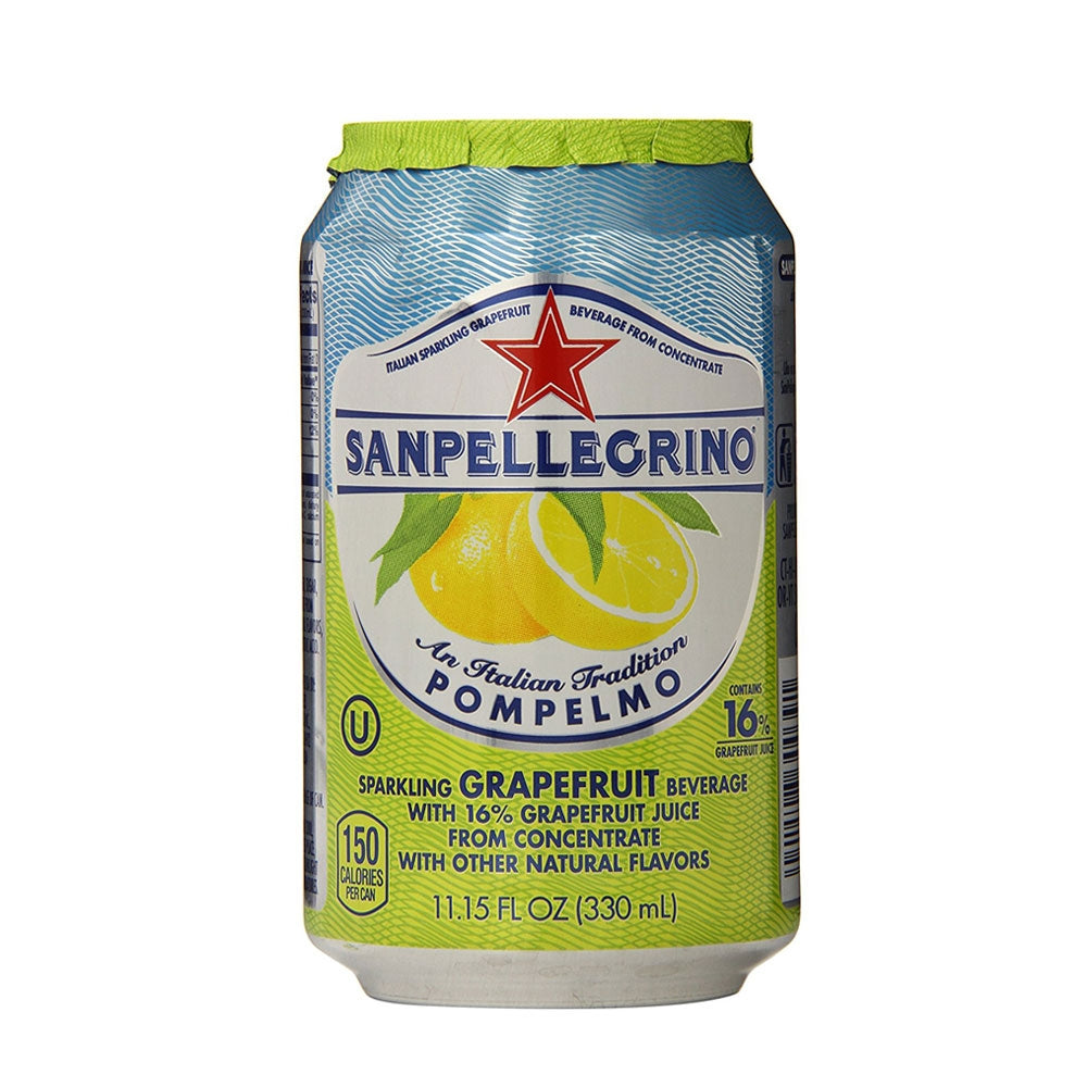 San Pellegrino Sparkling Grapefruit (Pompelmo) Cans 24x330ml - ONE CLICK SUPPLIES