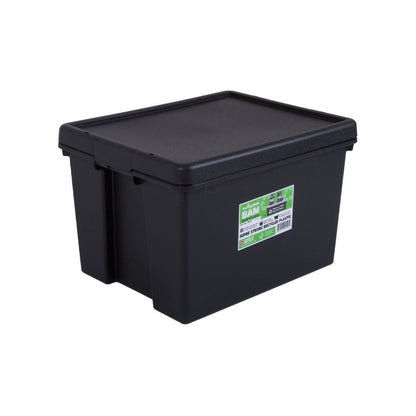 Wham Bam Black Recycled Storage Box 45 Litre - ONE CLICK SUPPLIES