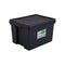 Wham Bam Black Recycled Storage Box 45 Litre - ONE CLICK SUPPLIES