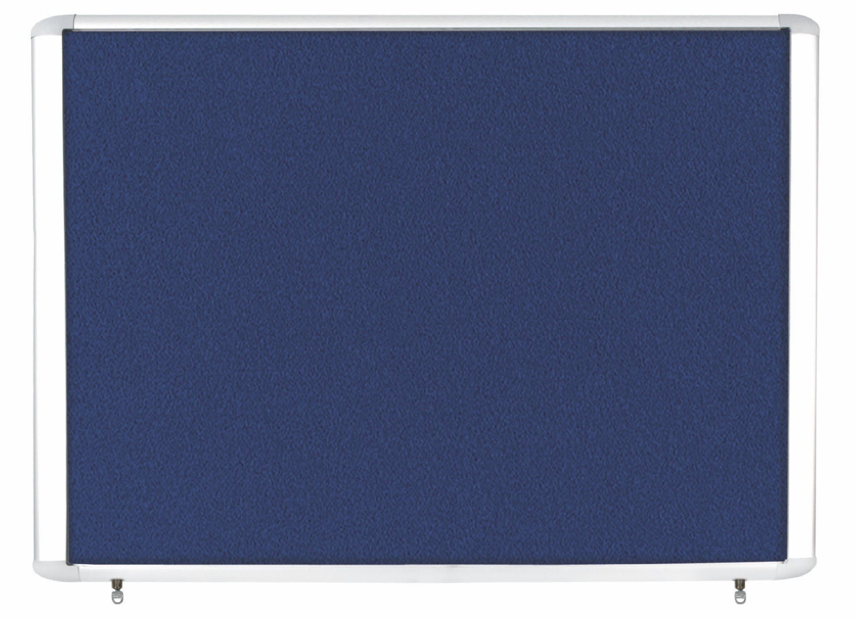 Bi-Office Outdoor Blue Felt Lockable Noticeboard Display Case 8 x A4 978x670mm - VT350607760 - ONE CLICK SUPPLIES